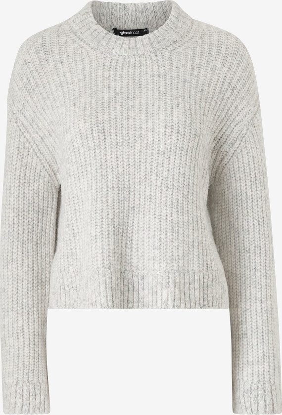 Genser Knitted Sweater - Grå
