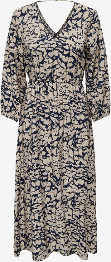 Kjole onlCelina 3/4 Midi Dress - Blå