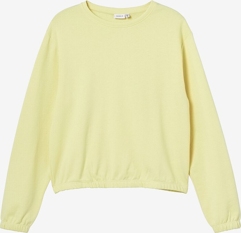 Collegegenser Nkfdasha LS Short Loose Swe Unb - Gul