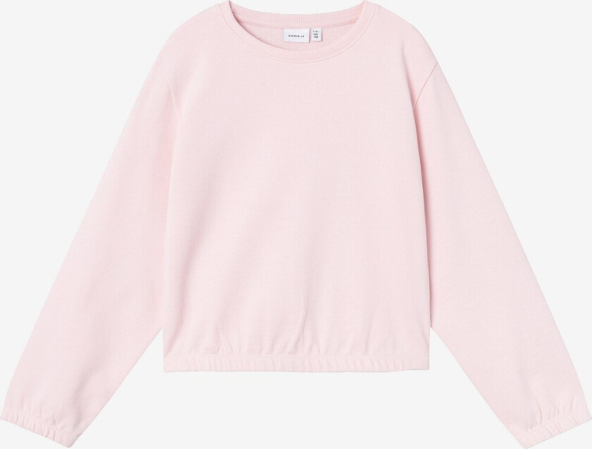 Collegegenser Nkfdasha LS Short Loose Swe Unb - Rosa