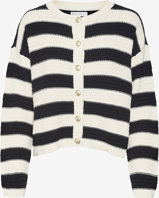 Kardigan vmAgate LS O-neck Cardigan - Beige