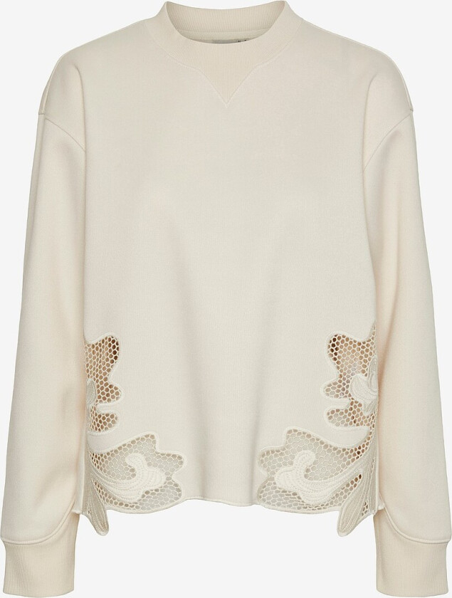 Collegegenser yasIsa LS Sweat - Brun