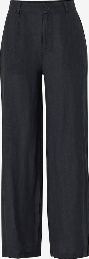Linbukser Cleo Linen Pants - Svart