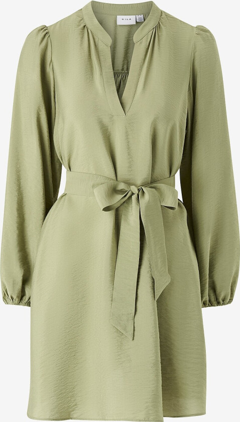 Kjole viPandy L/S Short Dress - Grønn