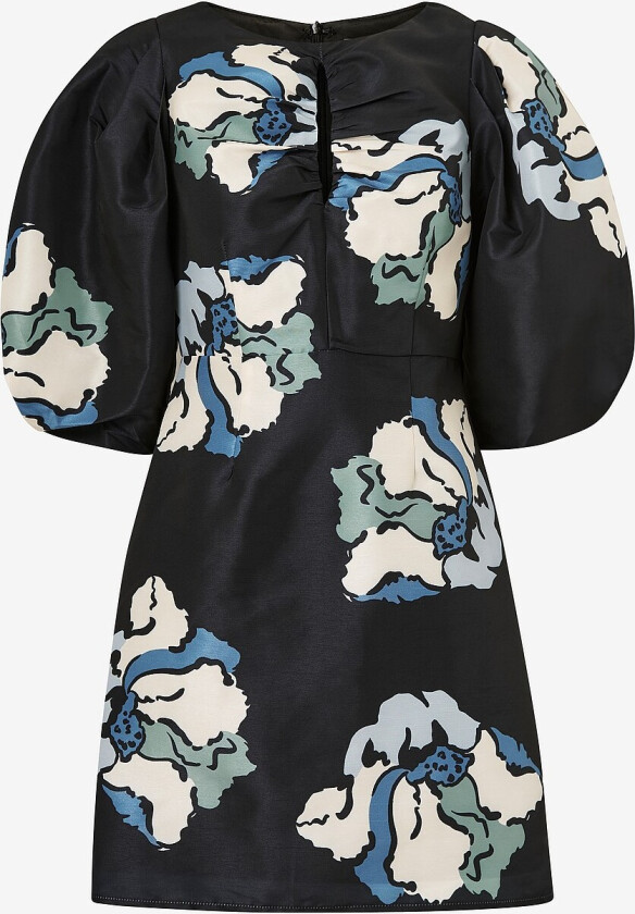 Kjole Primerose Open Front Mini Dress - Blå