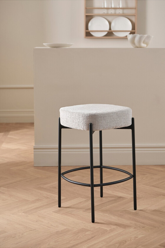 Barstol Preppina Setehøyde 66 cm - Hvit