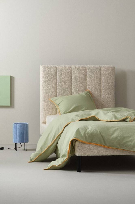 AVA sengesett enkeltseng - økologisk Pistasie