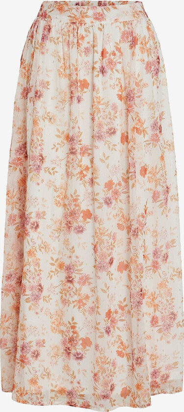 Maxi skjørt viFalia HW Maxi Skirt - Beige