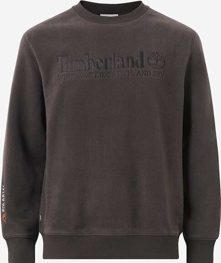 Collegegenser Linear Logo Crew Neck S - Svart