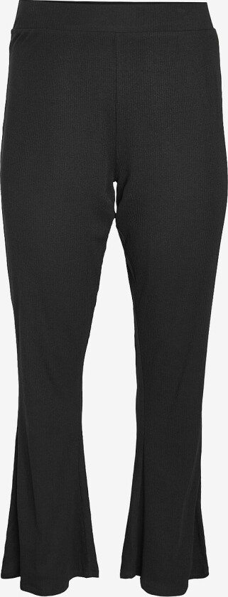 Bukser nmPasa HW Flared Pants Curve - Svart