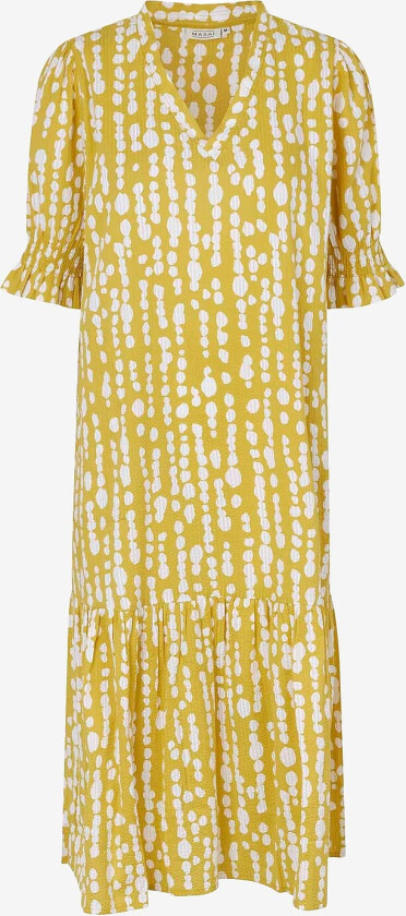 Kjole maNyde Dress - Gul