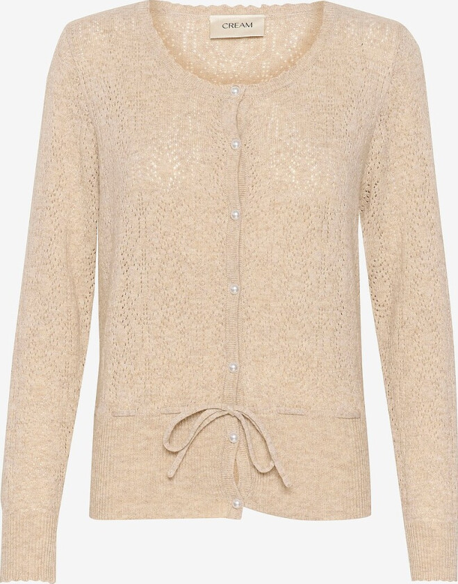 Kardigan ceSaje Knit Blouse - Beige