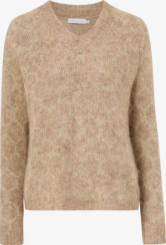 Genser Geometric Pattern - Beige