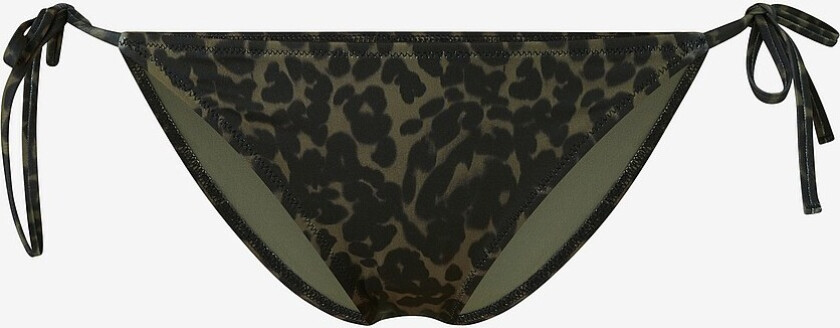 Bikiniunderdeler String Side Tie-print - Grønn