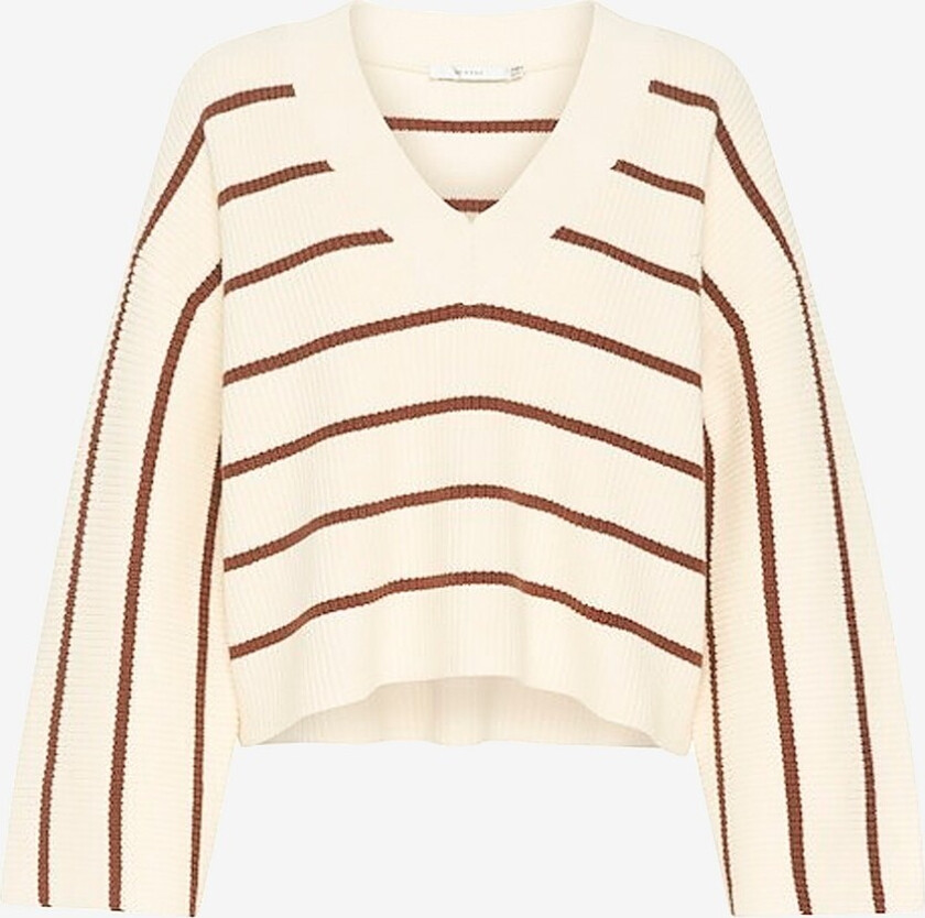 Genser SebaGZ V-neck Pullover - Hvit