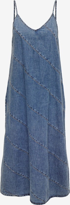 Denimkjole onlDia SL Cut Dnm Dress Yok344 - Blå