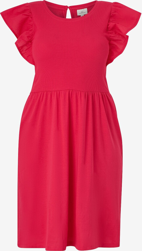 Kjole carEnniy Life 2/4 Knee Dress - Rød