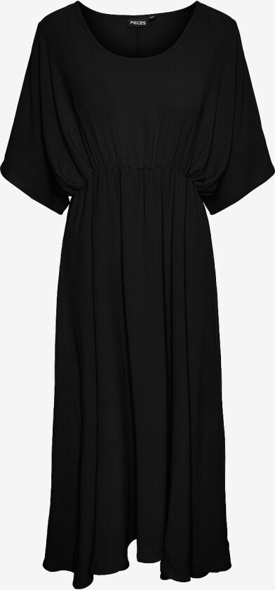 Kjole pcKlore 2/4 Midi Dress - Svart