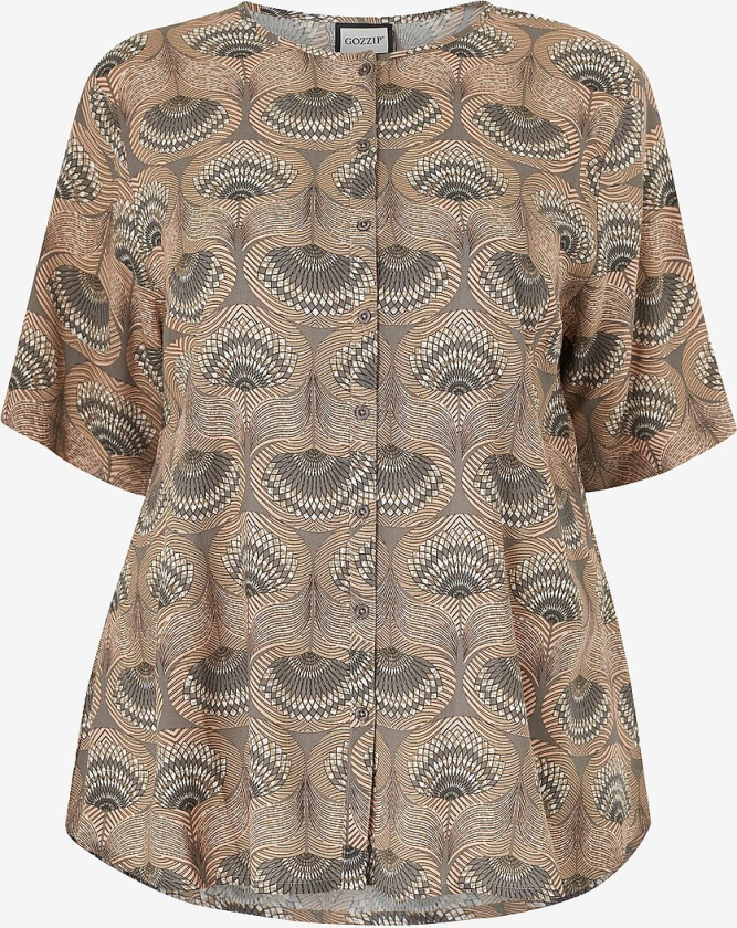 Topp gKirse Blouse - Brun