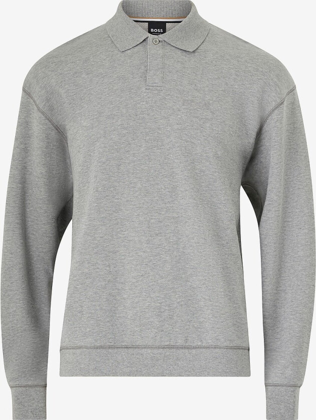 Collegegenser Contemp Polosweats 10251631 01 - Grå