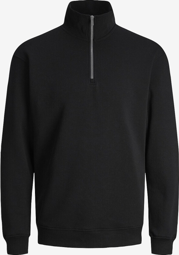 Collegegenser jjeBradley Sweat Half Zip - Svart