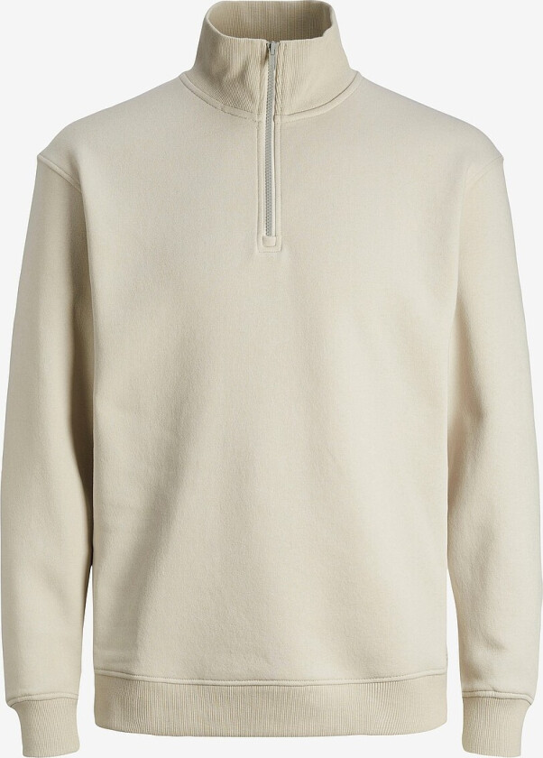 Collegegenser jjeBradley Sweat Half Zip - Grå