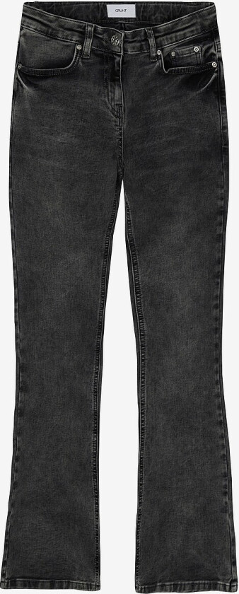 Jeans Texas Low Flare Grey - Grå