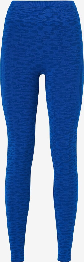 Treningstights hmlMT Leo Seamless MW Tights - Blå