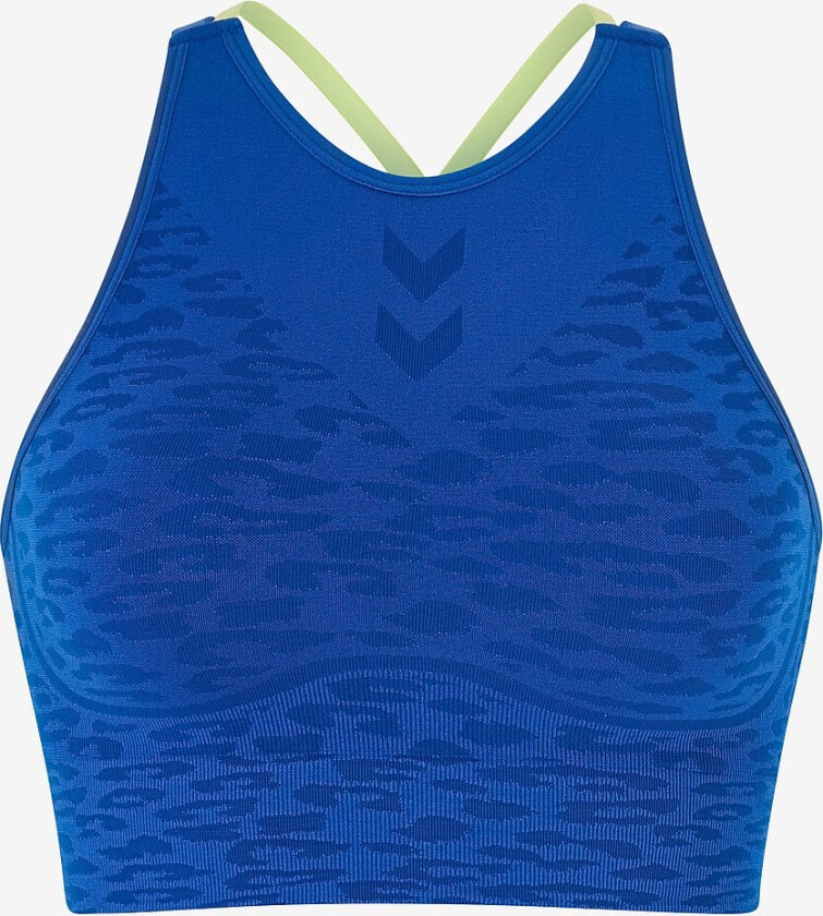 Sports-BH hmlMT Leo Seamless Sports Bra - Blå