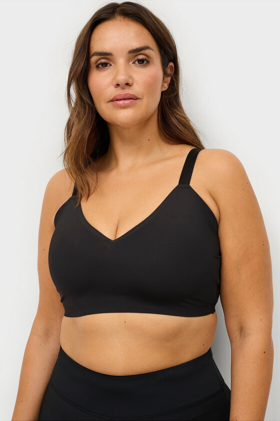 Bh-topp lZerle Plain V-neck Bra - Svart