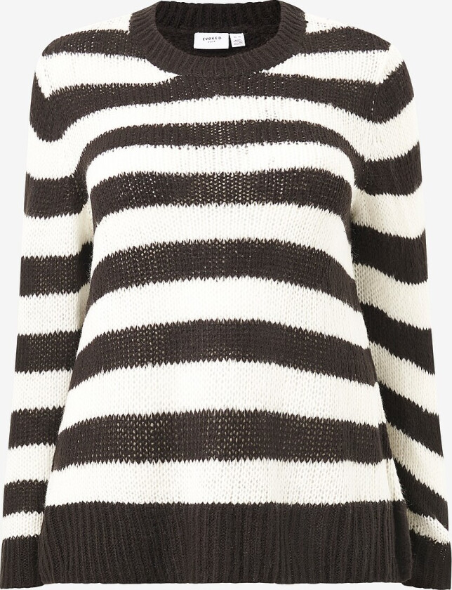 Genser viCorentine O-neck L/S Knit Top - Svart