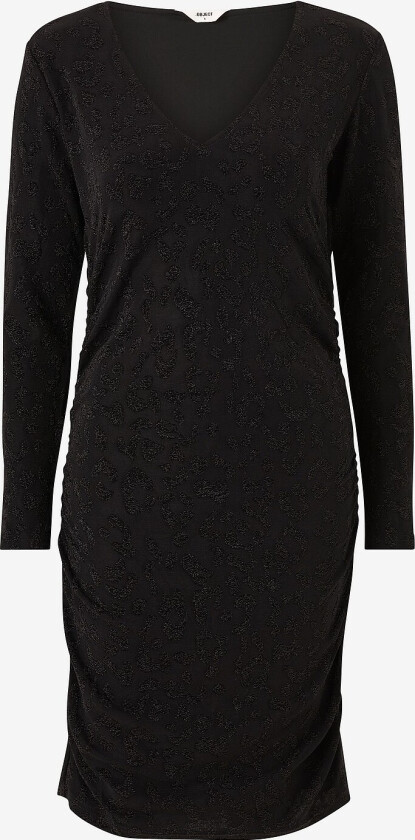 Kjole objAislin Alona L/S Dress - Svart