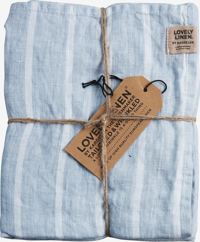Kjøkkenhåndkle Misty i vasket lin - Blå