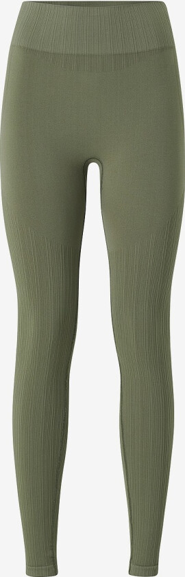 Treningstights hmlMt Define Seaml Scrunch Tights - Grønn