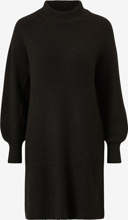 Kjole pcNatalee LS O-neck Knit Dress - Svart