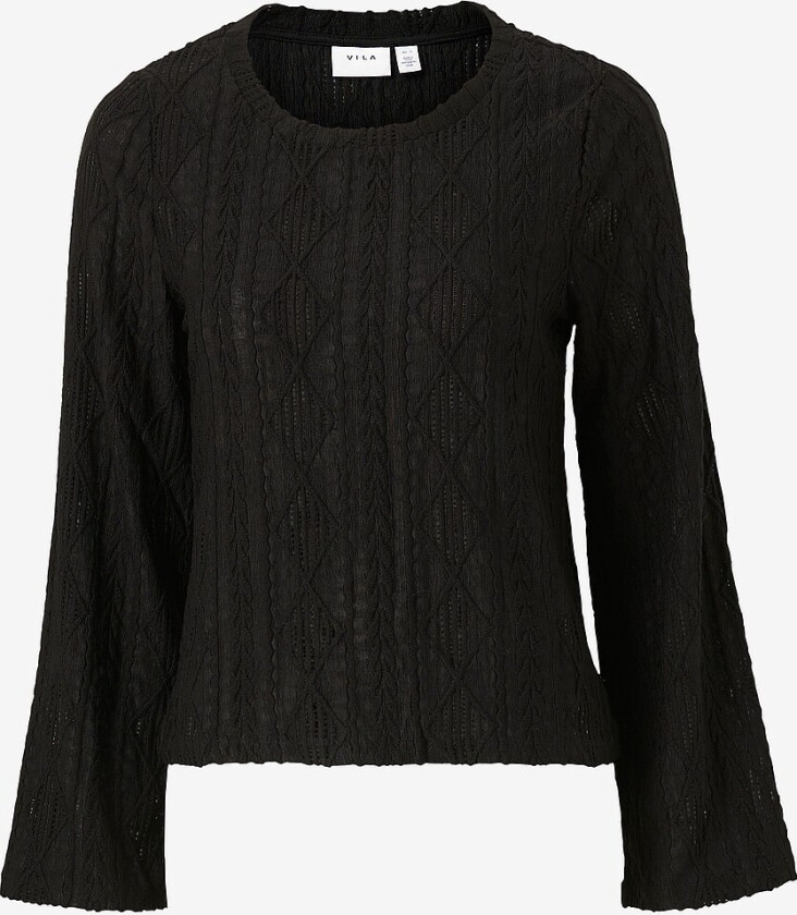 Topp viSindy L/S Top - Svart