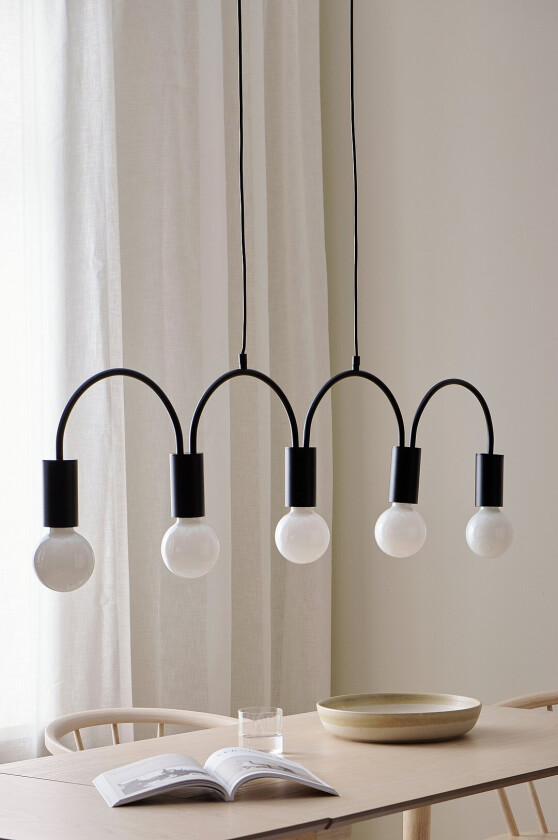 Taklampe Vault 5L - Svart