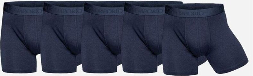 Bilde av 5pk Base Bamboo Boxer M's navy