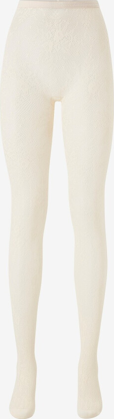 Strømpebukser Rosa Lace Tights - Hvit