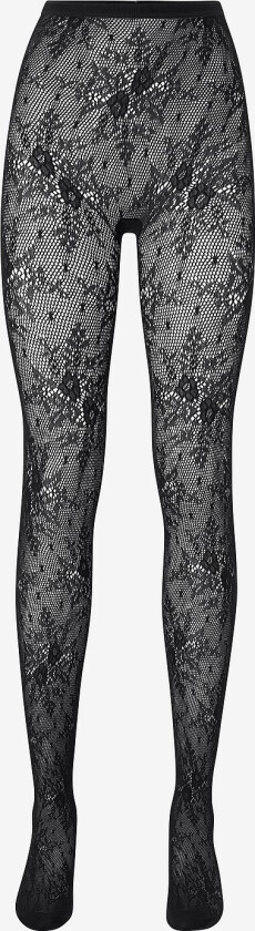 Bilde av Strømpebukser Rosa Lace Tights - Svart