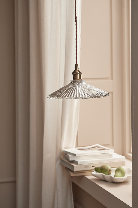 Taklampe Ellie - Messing