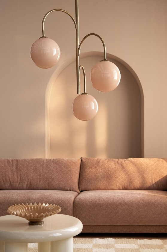 Taklampe Hope - Messing