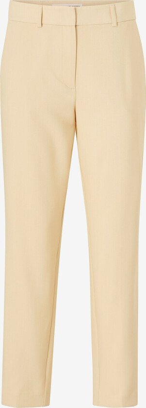Bukser slfRita-ria MW Cropped Pant Birch - Beige