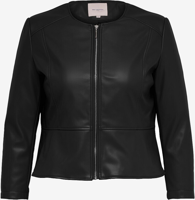 Jakke carSaramy Faux Leather Jacket - Svart