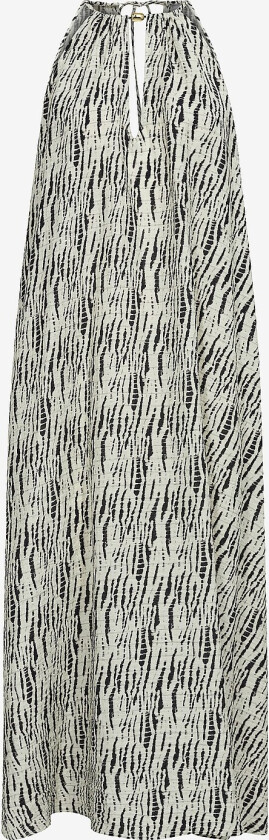 Maxikjole CarolaCC Plunge Strap Dress - Beige