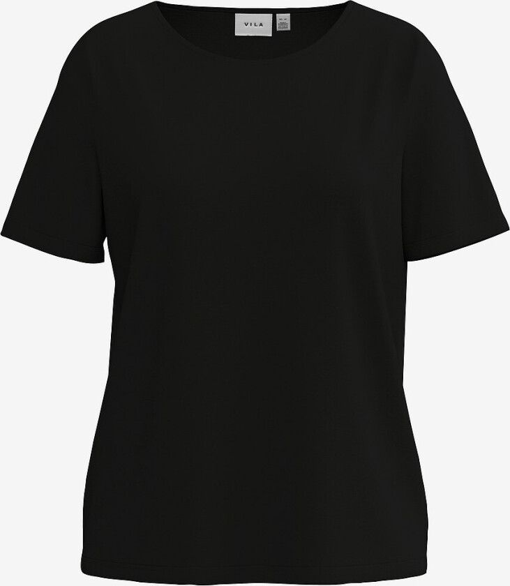 Topp viMooney S/S Top - Svart