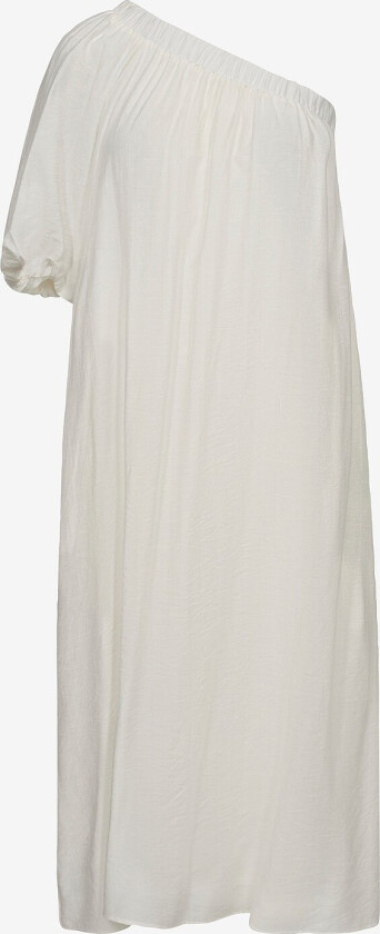 Kjole Heracc Asym Puff Dress - Hvit