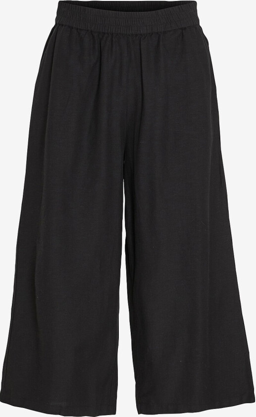 Bukser viPrisilla H/W Culotte Pants - Svart