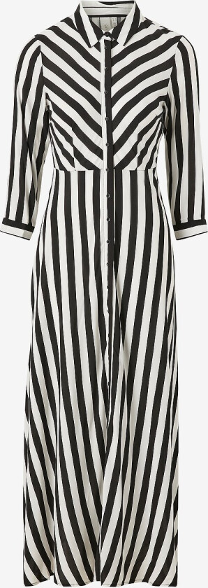 Maxikjole yasSavanna Long Shirt Dress S. Noos - Svart