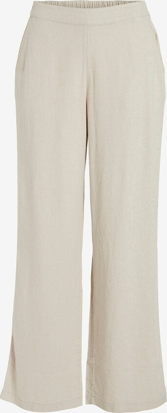 Bukser viLinda RW Pants - Beige